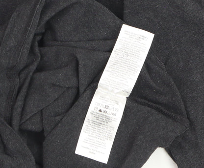 Seasalt Cornwall Womens Black Roll Neck Organic Cotton Jumper UK 16