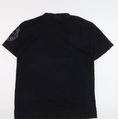 Puma Men's Black L Crew Neck Sports T-Shirt