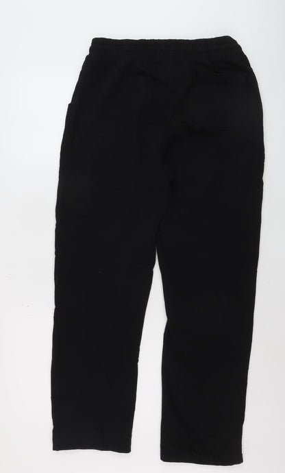 Cotton Traders Men's Black M Sweatpants Trousers 100% Cotton