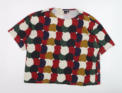 Uniqlo x Marimekko Women’s Multicoloured XL Cotton Graphic T-Shirt