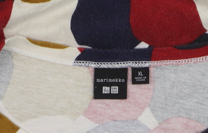 Uniqlo x Marimekko Women’s Multicoloured XL Cotton Graphic T-Shirt