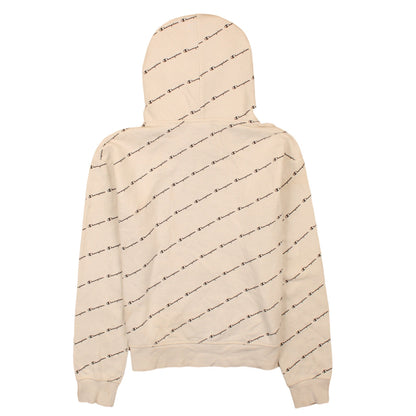 Champion Boys Beige Logo Pullover Hoodie 13-14 Years Regular Fit