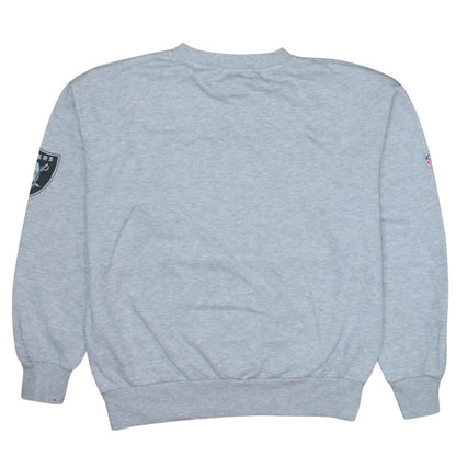 Primark NFL Raiders Grey Sweatshirt XS Women Casual Crew Neck
