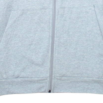 Nike Men's Grey Full Zip Dri-FIT Hoodie Size S Regular Fit Sportswear