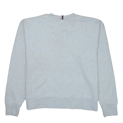 U.S. Polo Assn Women Light Grey Marl Cotton Sweatshirt M/12