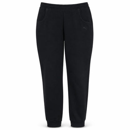 Puma Womens Black Size 12 Cotton Blend Jogger Sweatpants