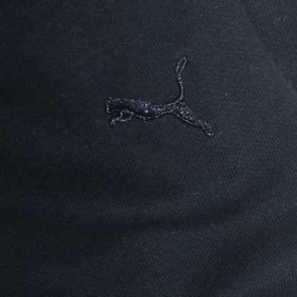 Puma Womens Black Size 12 Cotton Blend Jogger Sweatpants