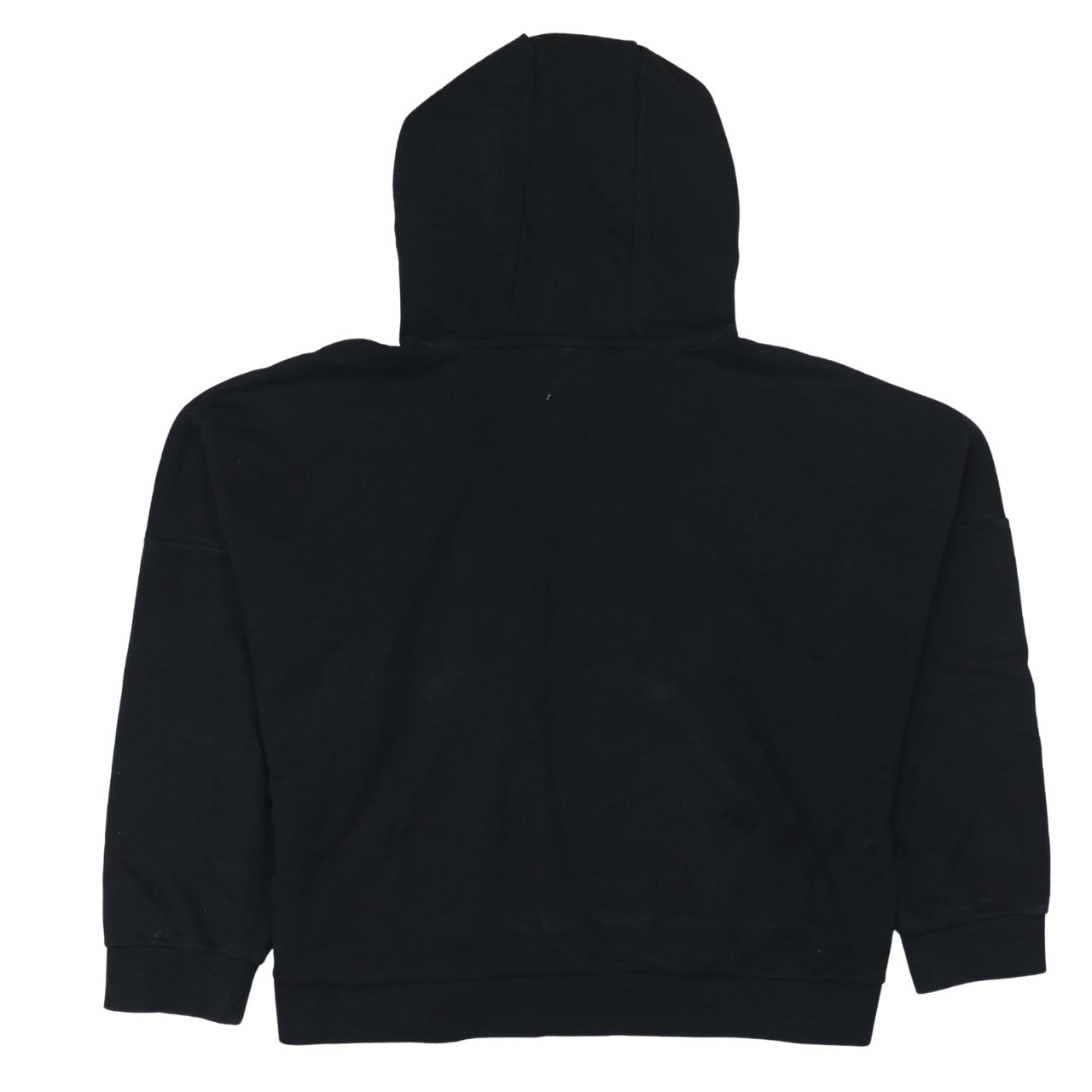 Adidas Women Black Arsenal Hoodie L Pullover Graphic Print