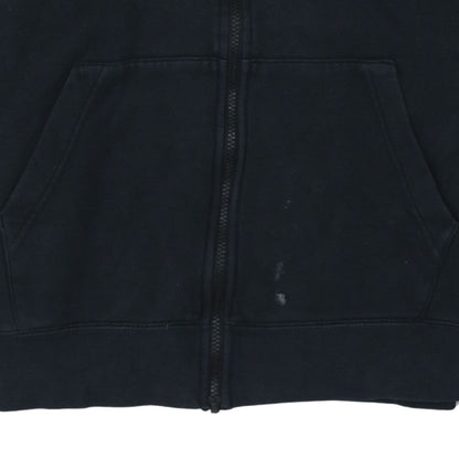 Nike Men's Black Full Zip Hoodie M Fleece Sweatshirt