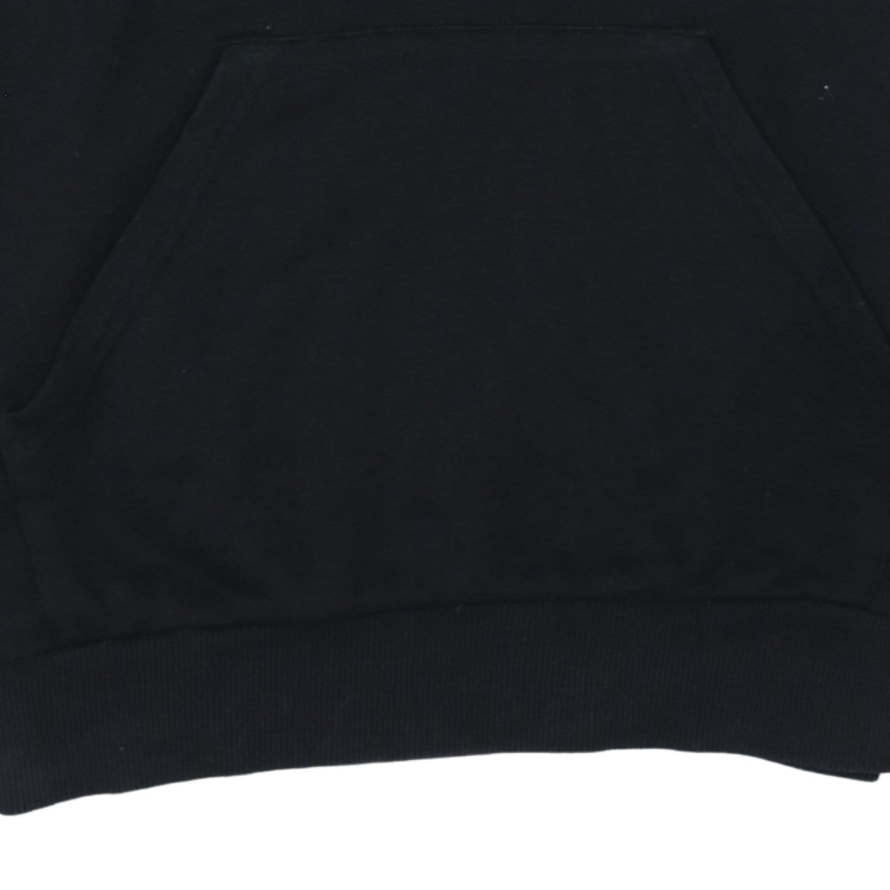 Adidas Unisex Kids Black Pullover Hoodie 15-16 Years Graphic Sportswear