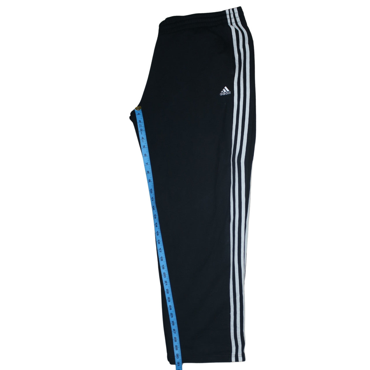 Adidas Men's Black XL Sweatpants Trousers with Logo 3-Stripes