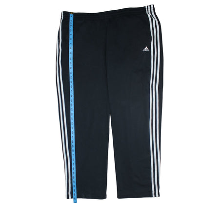 Adidas Men's Black XL Sweatpants Trousers with Logo 3-Stripes