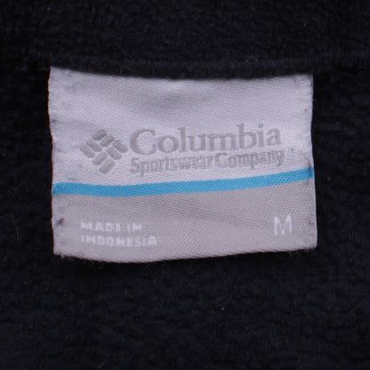 Columbia Men's Black Fleece Full Zip Jacket Size M Outdoor
