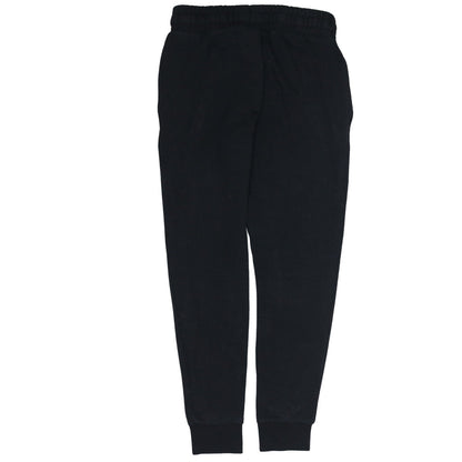 Kappa Men's Black Jogger Sweatpants Medium Fleece Tapered