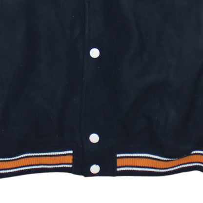 H&M Boys Stranger Things Black Varsity Jacket Size 14 Years