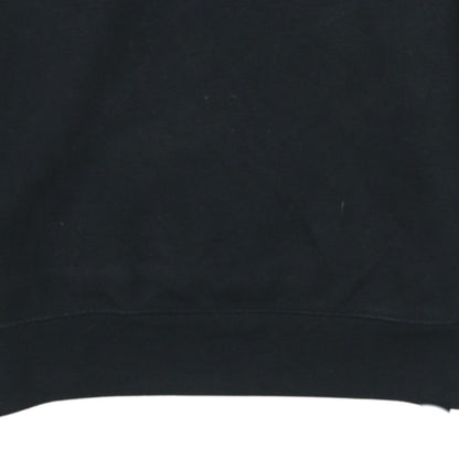 Champion Boys Black Pullover Sweatshirt L Embroidered Logo Crew Neck