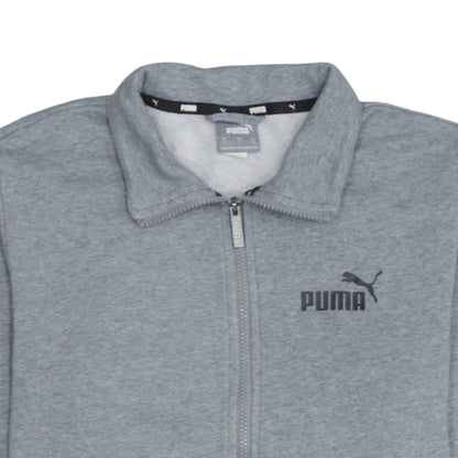 Puma Men's Grey Full Zip Sweatshirt Size S Regular Fit