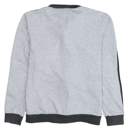 Adidas Men's Grey Small Track Jacket Full Zip Lightweight Activewear