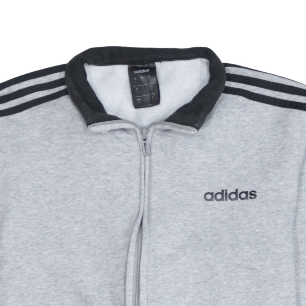 Adidas Men's Grey Small Track Jacket Full Zip Lightweight Activewear