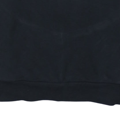 Adidas Women's Black Pullover Hoodie Small 8-10 Logo Print