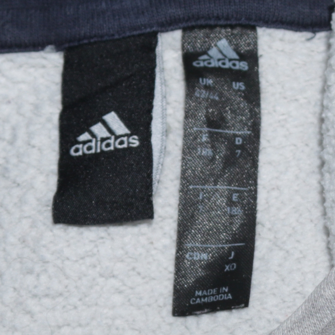 Adidas Mens Grey XL Pullover Hoodie Fleece Sports Sweatshirt