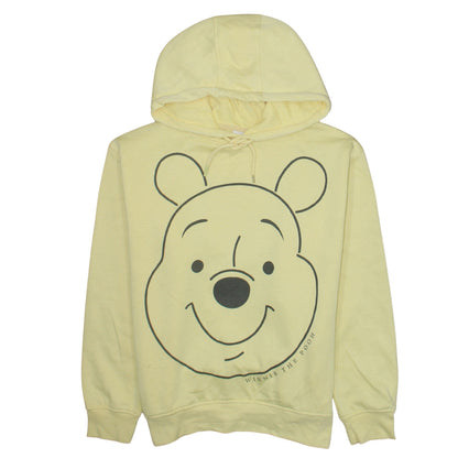 Disney Women’s Yellow Winnie the Pooh Pullover Hoodie Size S
