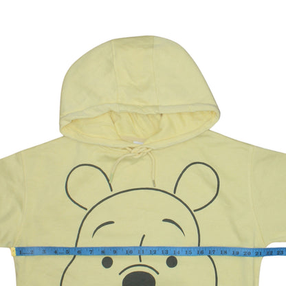 Disney Women’s Yellow Winnie the Pooh Pullover Hoodie Size S