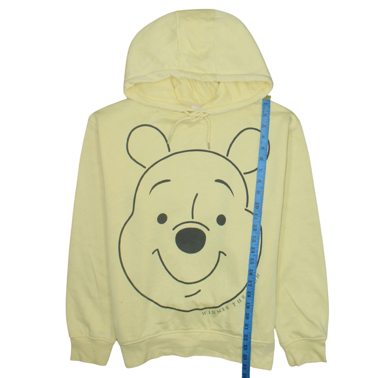 Disney Women’s Yellow Winnie the Pooh Pullover Hoodie Size S