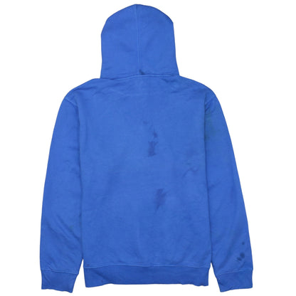 Timberland Men's Blue Logo Pullover Hoodie Size L