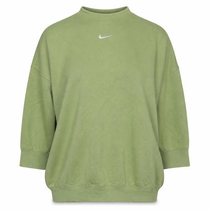 Nike Women's Green XL Pullover Sweatshirt with Logo