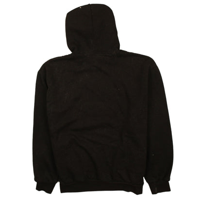Slazenger Boys Black Pullover Hoodie L Fleece Lined Casual Sweatshirt