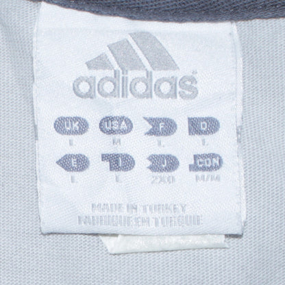 Adidas Mens Grey Long Sleeve Pullover Sweatshirt Size L