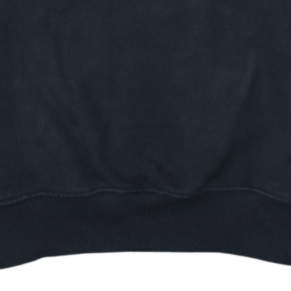 Tommy Jeans Men's Black Embroidered Logo Sweatshirt XXL