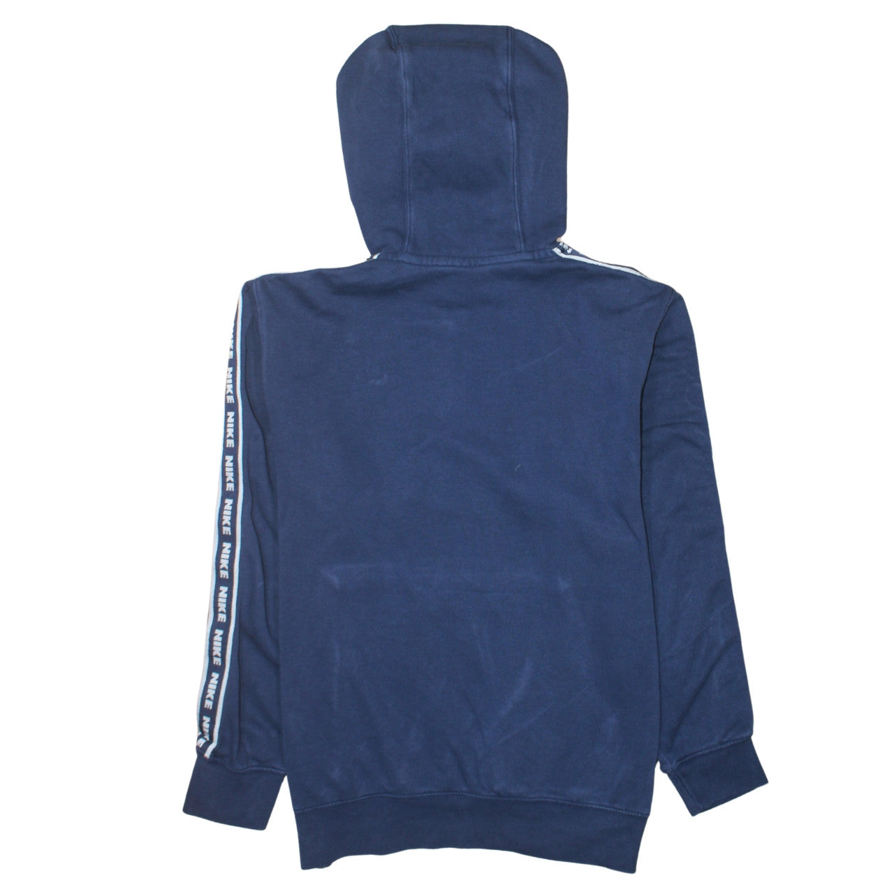 Nike Men’s Blue Pullover Hoodie Small Regular Fit Logo Sweatshirt