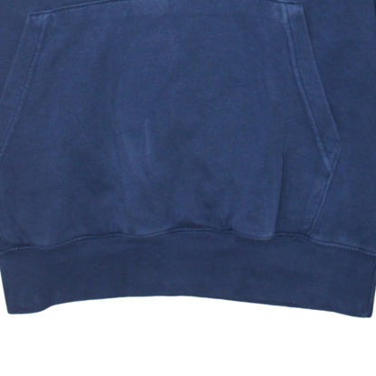 Nike Men’s Blue Pullover Hoodie Small Regular Fit Logo Sweatshirt