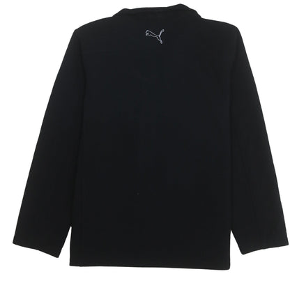 Puma Boys Black XL Softshell Zip Up Active Jacket
