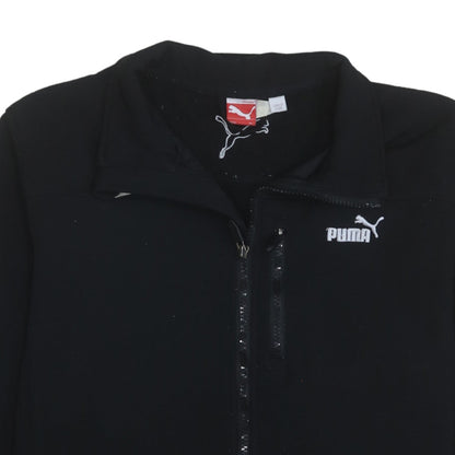 Puma Boys Black XL Softshell Zip Up Active Jacket