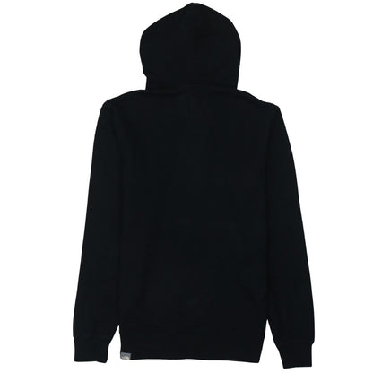The North Face Men's Black Pullover Hoodie S Outdoor Logo Fleece