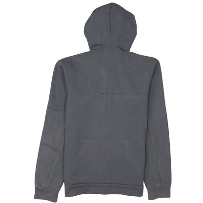 Adidas Men's Grey Full Zip Hoodie Size S Sports Fleece Jacket