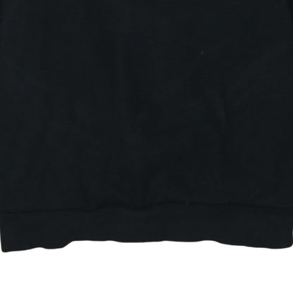 Adidas Women’s Black Pullover Hoodie L 16-18 Logo Sweatshirt