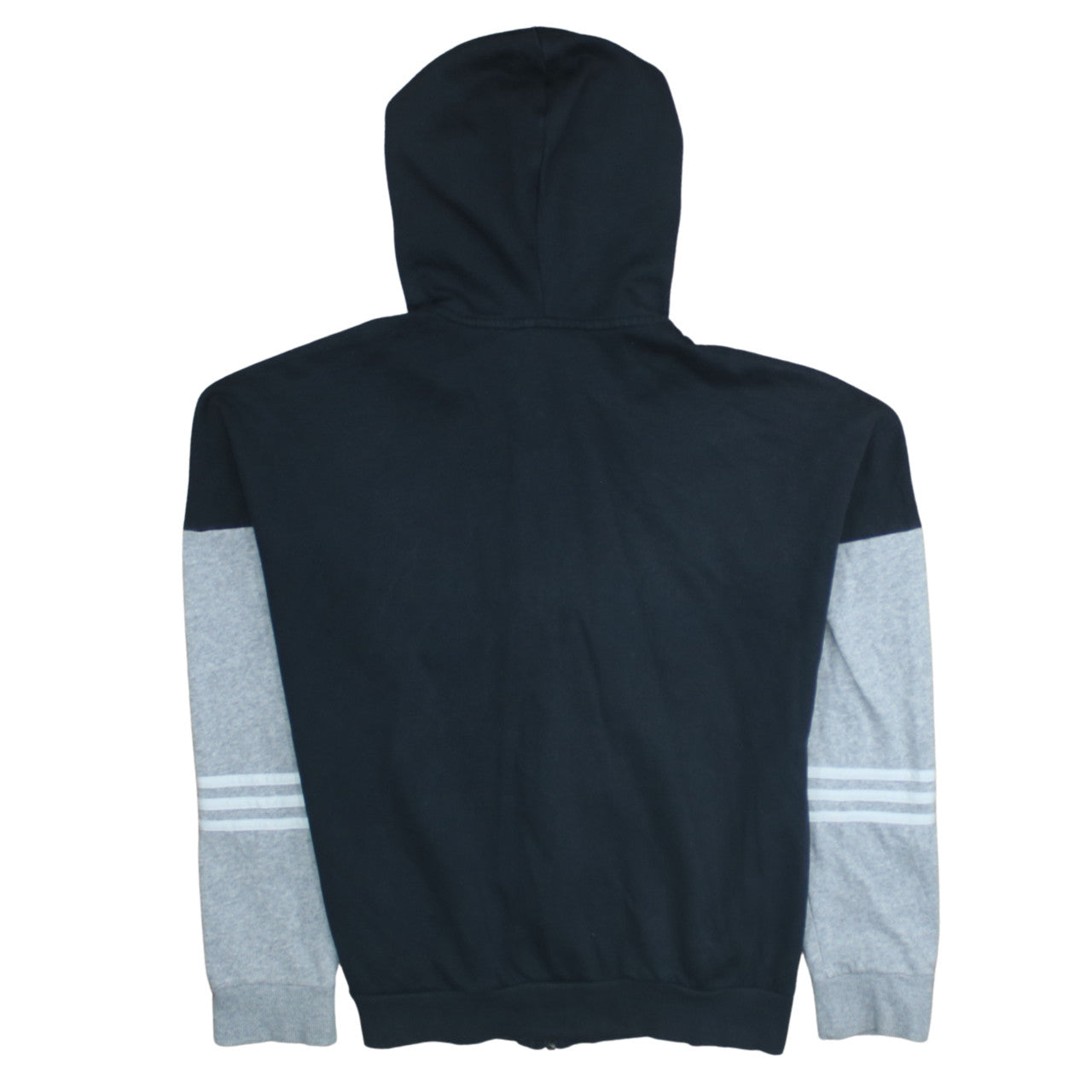 Adidas Women's Black & Grey Full Zip Hoodie Size M