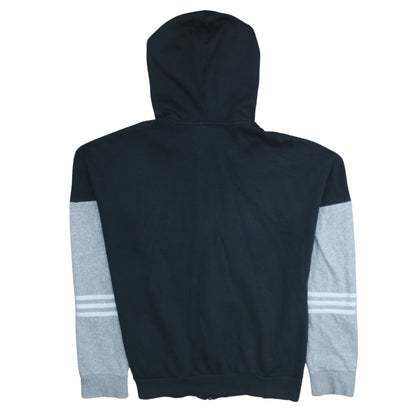 Adidas Women's Black & Grey Full Zip Hoodie Size M