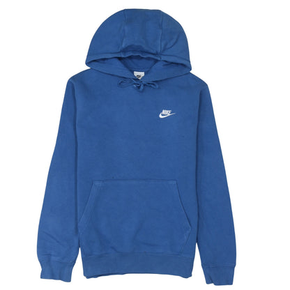 Nike Men Blue Pullover Hoodie Small Regular Fit Sportswear
