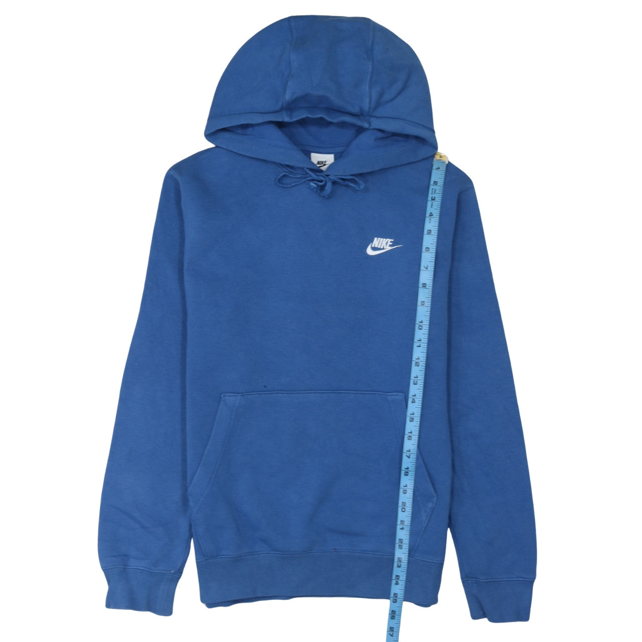 Nike Men Blue Pullover Hoodie Small Regular Fit Sportswear
