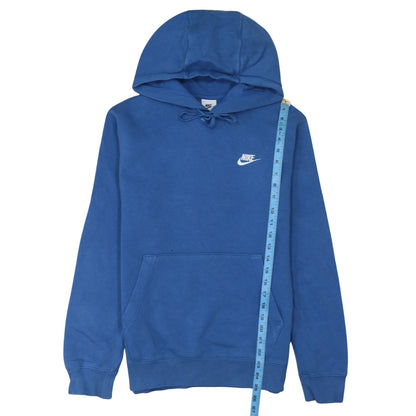 Nike Men Blue Pullover Hoodie Small Regular Fit Sportswear