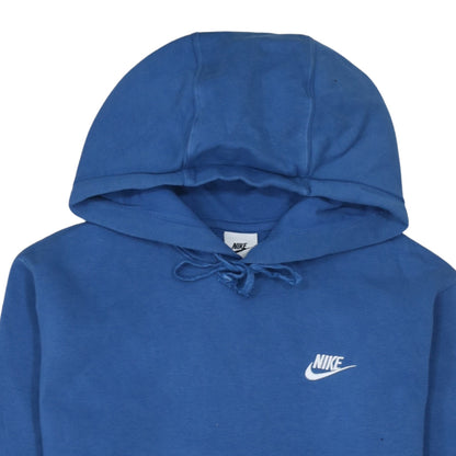 Nike Men Blue Pullover Hoodie Small Regular Fit Sportswear