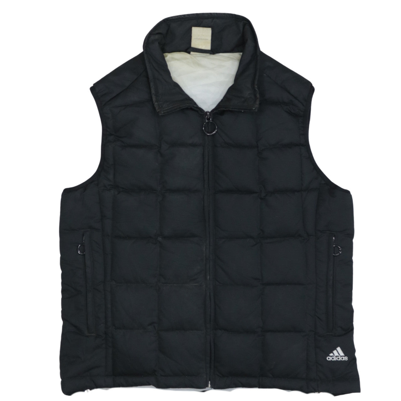 Adidas Women's Black Padded Puffer Waistcoat Size 12