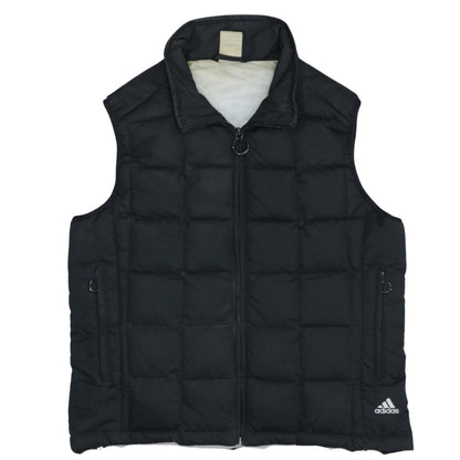 Adidas Women's Black Padded Puffer Waistcoat Size 12