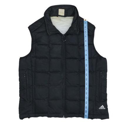 Adidas Women's Black Padded Puffer Waistcoat Size 12