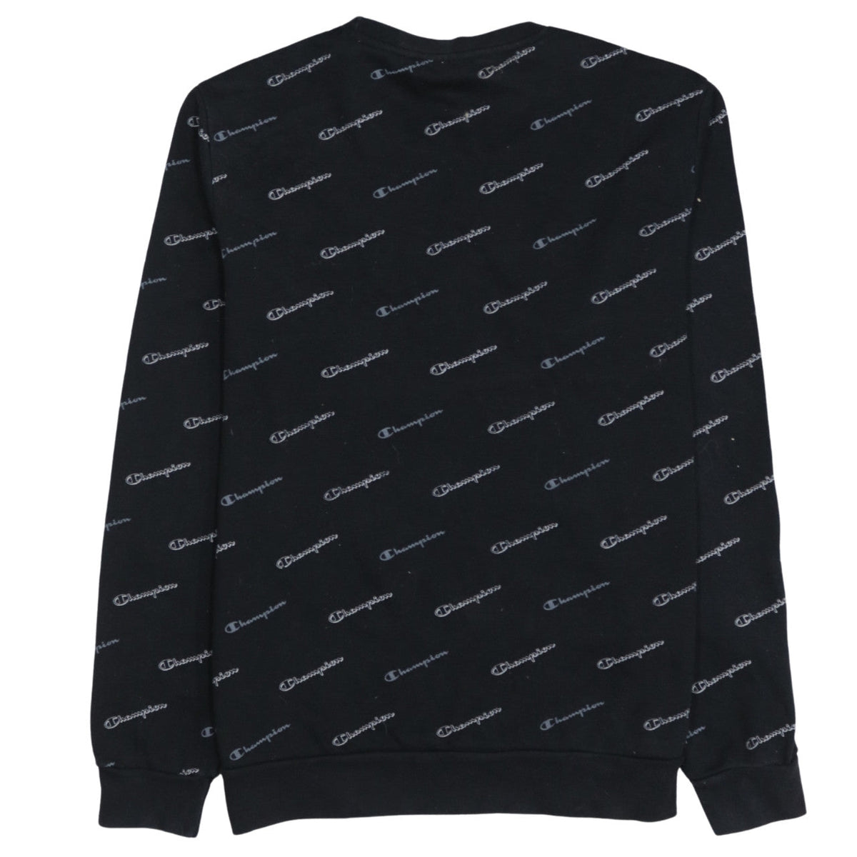Champion Boys Black Logo Pullover Sweatshirt 2XL 15-16 Years